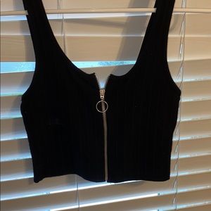 Cropped tank top